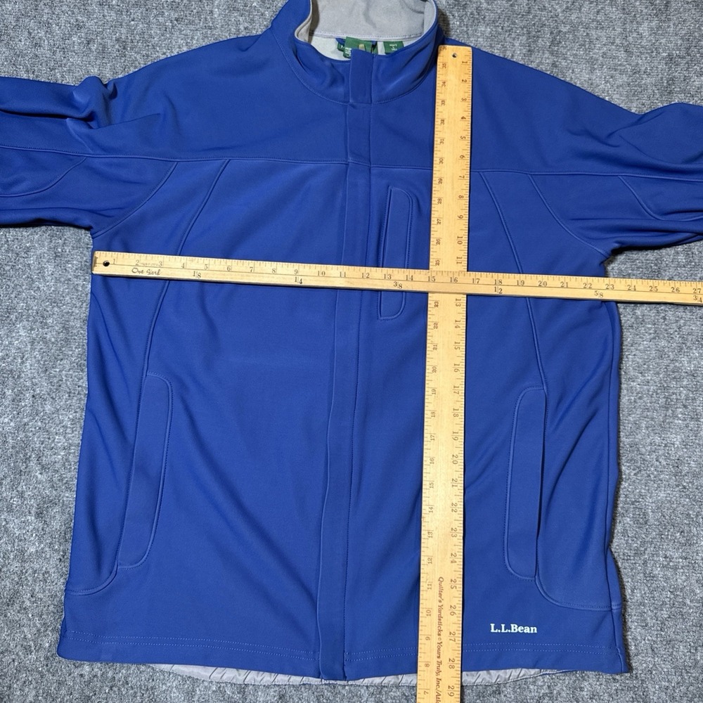 Ll Bean Windproof Softshell Jacket Men Large Tall… - image 8